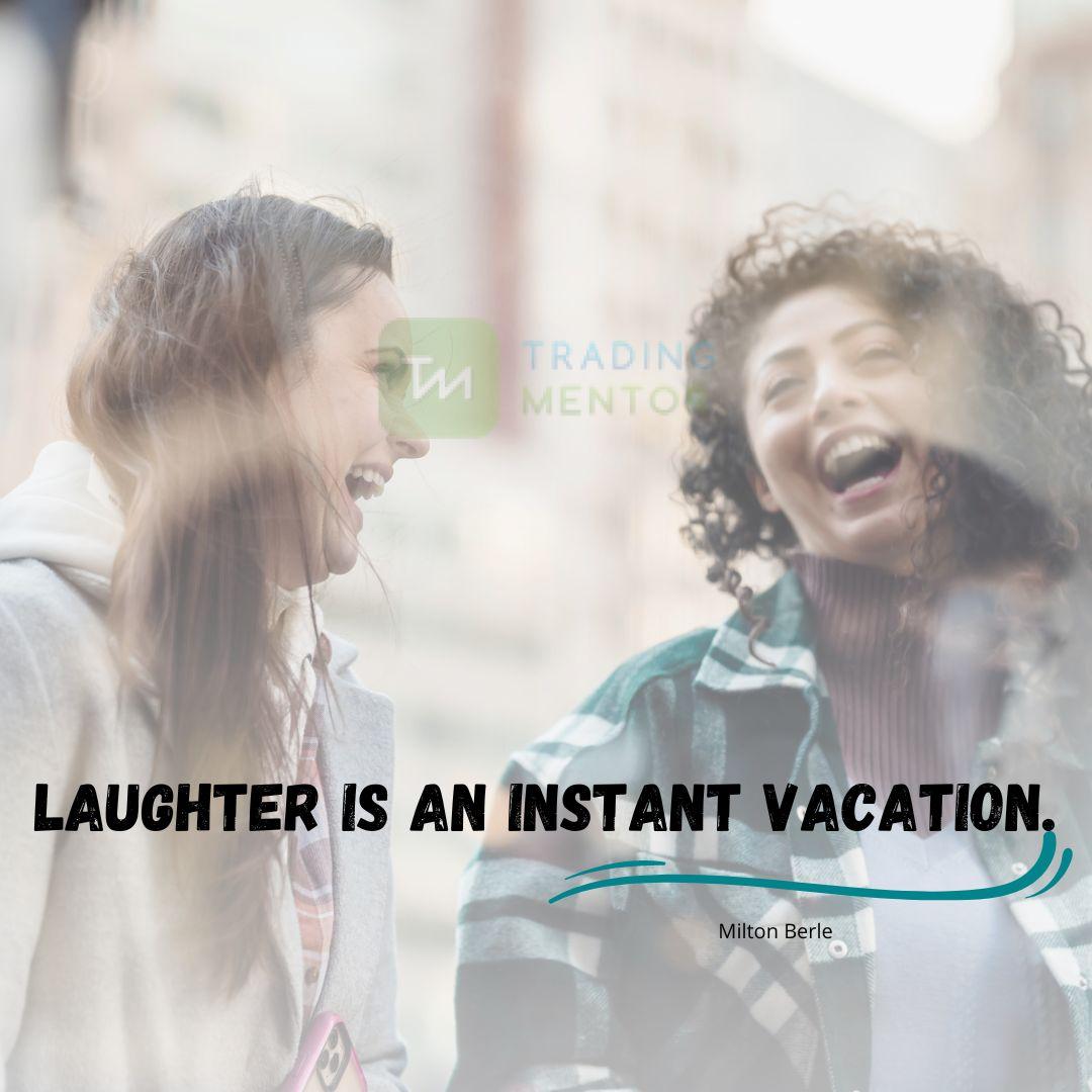 Laughter is an instant vacation.

#laughter #instantvacation