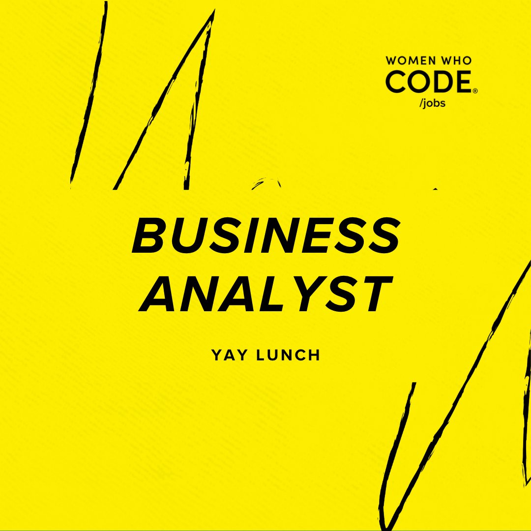 WomenWhoCode's tweet photo. 🔥 Have you applied to this #remote #Tech Job: Business Analyst at @yaylunch yet?  

🔗 Apply now → https://t.co/xuz11qo3IX  

#sql #healthylunchesforschoolkids #costeffective #GitHub #modeanalytics https://t.co/liSd9jLeJm