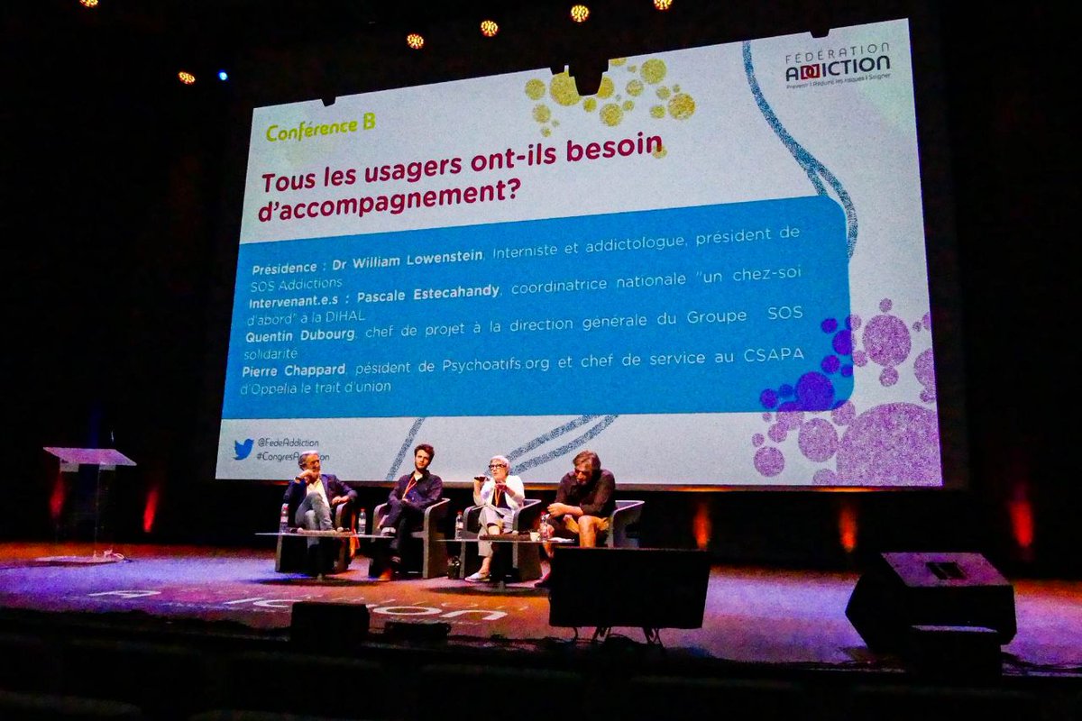 Hier <a href="/p_estecahandy/">P.Estecahandy</a>,coordinatrice #unchezsoidabord #dihal est intervenue au congrès <a href="/FedeAddiction/">Fédération Addiction</a>. Retour sur l'accompagnement des personnes usagères de produits psychoactifs intégrées dans les projets de l'AMI "Accompagnement de personnes en  situation de grande marginalité"