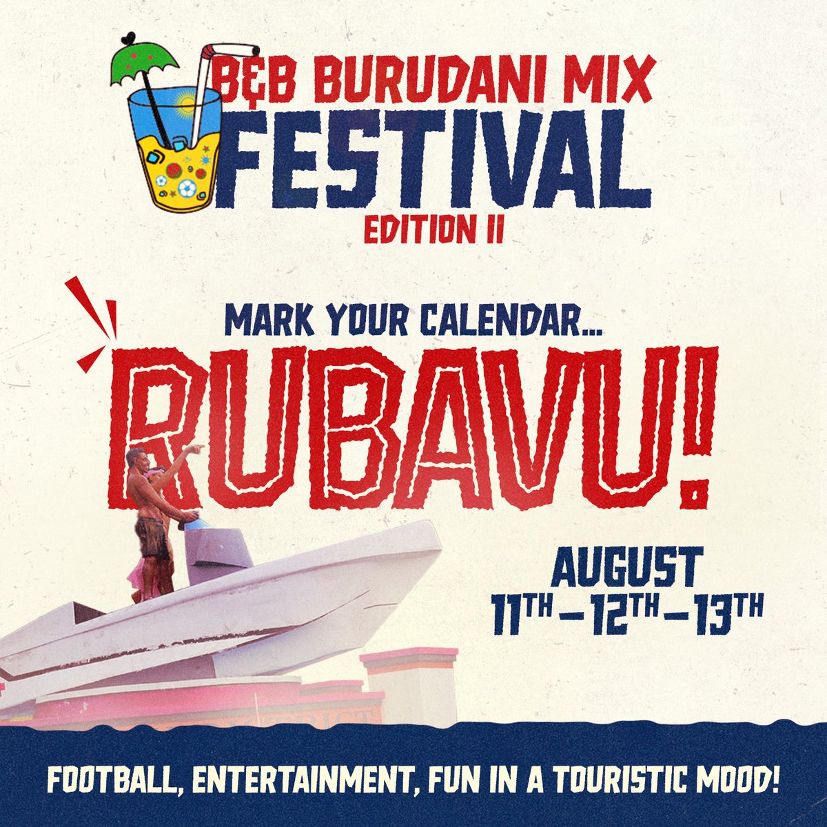 bbkigalifm's tweet photo. #BBBURUDANIMIX

Tangira umwaka w'imikino mu birori by'akataraboneka i Rubavu ku mucanga ku mazi

Ni bande tuzaba turi kumwe muri #Weekend yo Kuwa 11 kugera kuri 13 Kanama 2023,turebana imikino ya #PremierLeague, dusura ibyiza nyaburanga by'u Rwanda,umuziki hafi!? 

#SimplySports https://t.co/ALIwmyaYcd