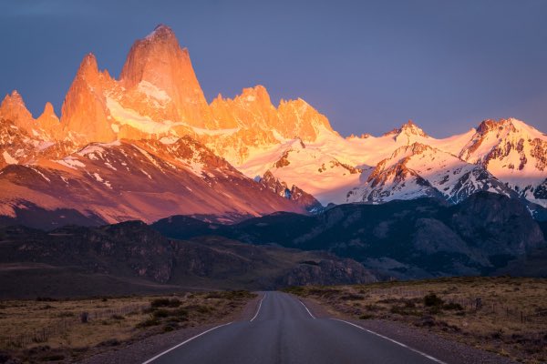 My new favorite word—alpenglow. What’s yours? 

📸credit: Thijs Peters/@GettyImages
📍@elchaltencom Los Glaciares National Park, #Argentina 

#travel #mountains #beautifuldestinations