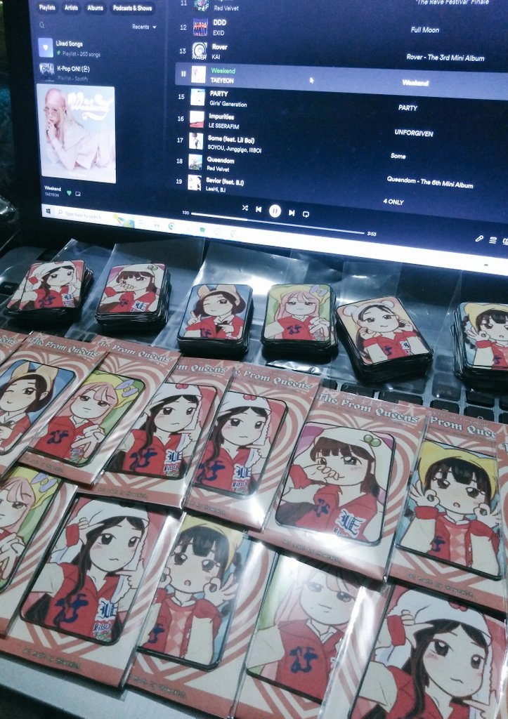 little update 2.0! 

done packing some trades and donos 🫡 ang cute pag nakapack na huhu, can't wait to give these out tmr aaaa