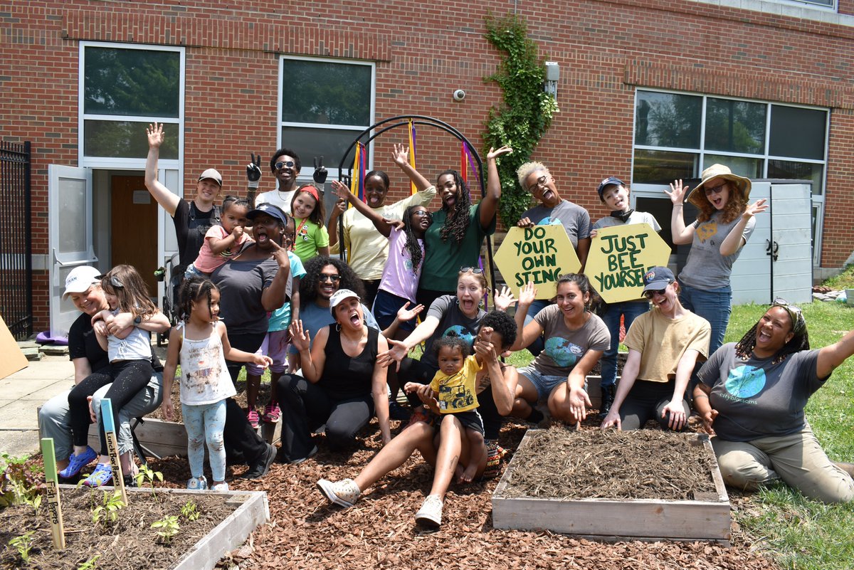 Thank you to our volunteers and <a href="/NWF/">National Wildlife Federation</a> for helping us kick off summer with a fun and successful garden workday! The garden at Randle Highlands Elementary is looking great and the new signs are bee-utiful 🐝