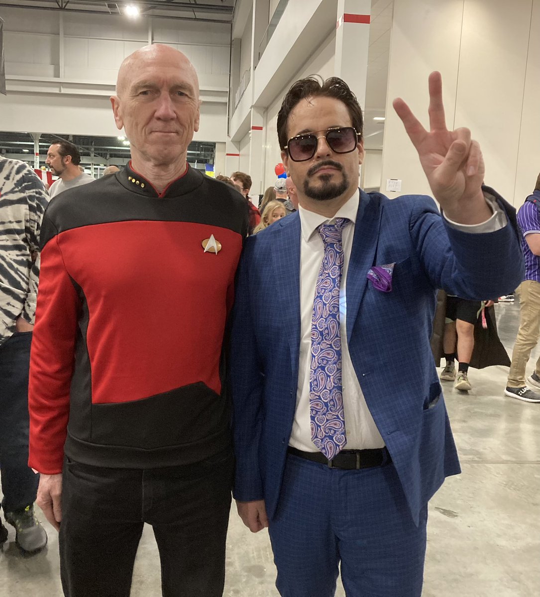 #Makeitso on #CaptainPicardDay!

#tonystark #tonystarkimpersonator  #tonystarkcosplay #lookalike #ironman #marvel #mcu #avengers #infinitywar #endgame #makeminemarvel #robertdowneyjr #rdj #starktheparty #startrek #finalfrontier