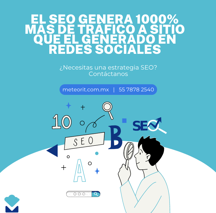 MeteorITmx's tweet photo. Posicionarte orgánicamente hará crecer tu sitio web. 📈 Si tienes dudas sobre el #SEO, ¡en #MeteorIT te podemos ayudar! ✅
📱 https://t.co/4fuBRFYZqF

#Marketing #sem #inbound #seo #instagram #facebook #marketing #google #MeteorIT #metricas #conversion #webdesign #diseñoweb https://t.co/j5J1Obex00