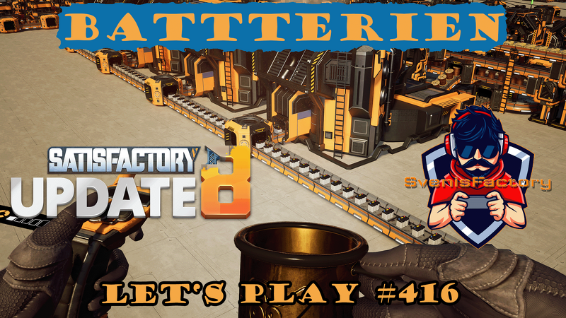 svenisfactory's tweet photo. Tach auch, heute schließen wir die Batterie-Produktion in unserem kleinen Projekt ab.

https://t.co/PQMTOOcSUx #GermanMediaRT #GERYouTubeSUP #Satisfactory #SmallYouTuber #SmallYouTubeSupport #YouTubeDE

https://t.co/M6cBTu034S https://t.co/kwSQnTxyyr