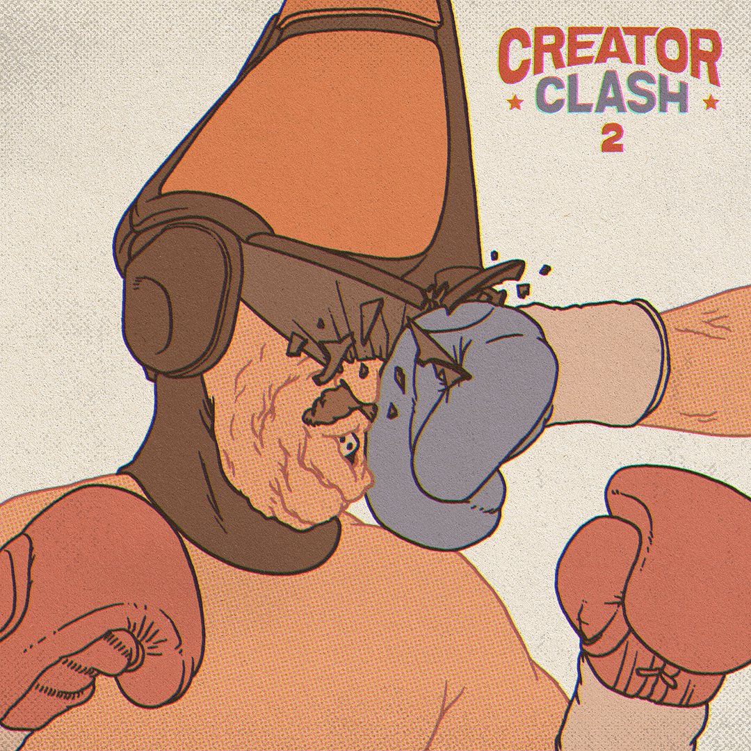 Hi! Remember @TheCreatorClash back in April? Well we made the theme song, and we've decided to release it via @Bandcamp! All the revenue will go directly to NAMI (National Alliance on Mental Illness)!

🔗 twrp.bandcamp.com/track/creator-… 🔗

@RealGoodTouring 
@AnisaTheGreasy 
@Idubbbz