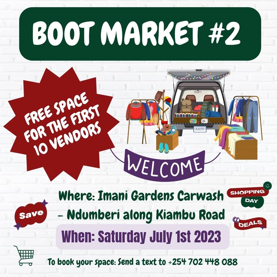 TC_ConsultingKE's tweet photo. Kiambu Road peeps.... something for you. #ikokazike #kiambu #ndumberi #Hustle #FinanceBill2023 #nairobi #254 #eventskenya #events https://t.co/jYcXcJBmo4