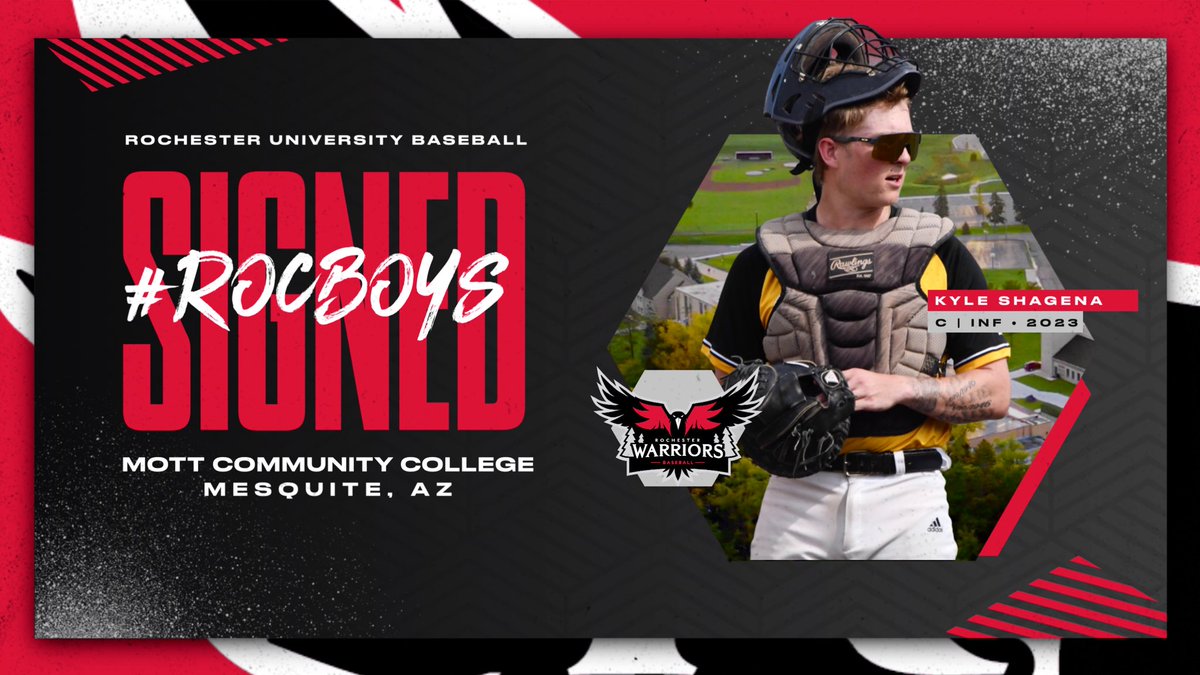 baseballRCU's tweet image. We’re excited to announce the official signing of C | INF Kyle Shagena out of Mott Community College!

Welcome to The Hills, @KyleShagena!