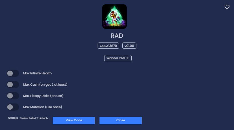 PS4 Trainer (@ps4trainer) on Twitter photo 