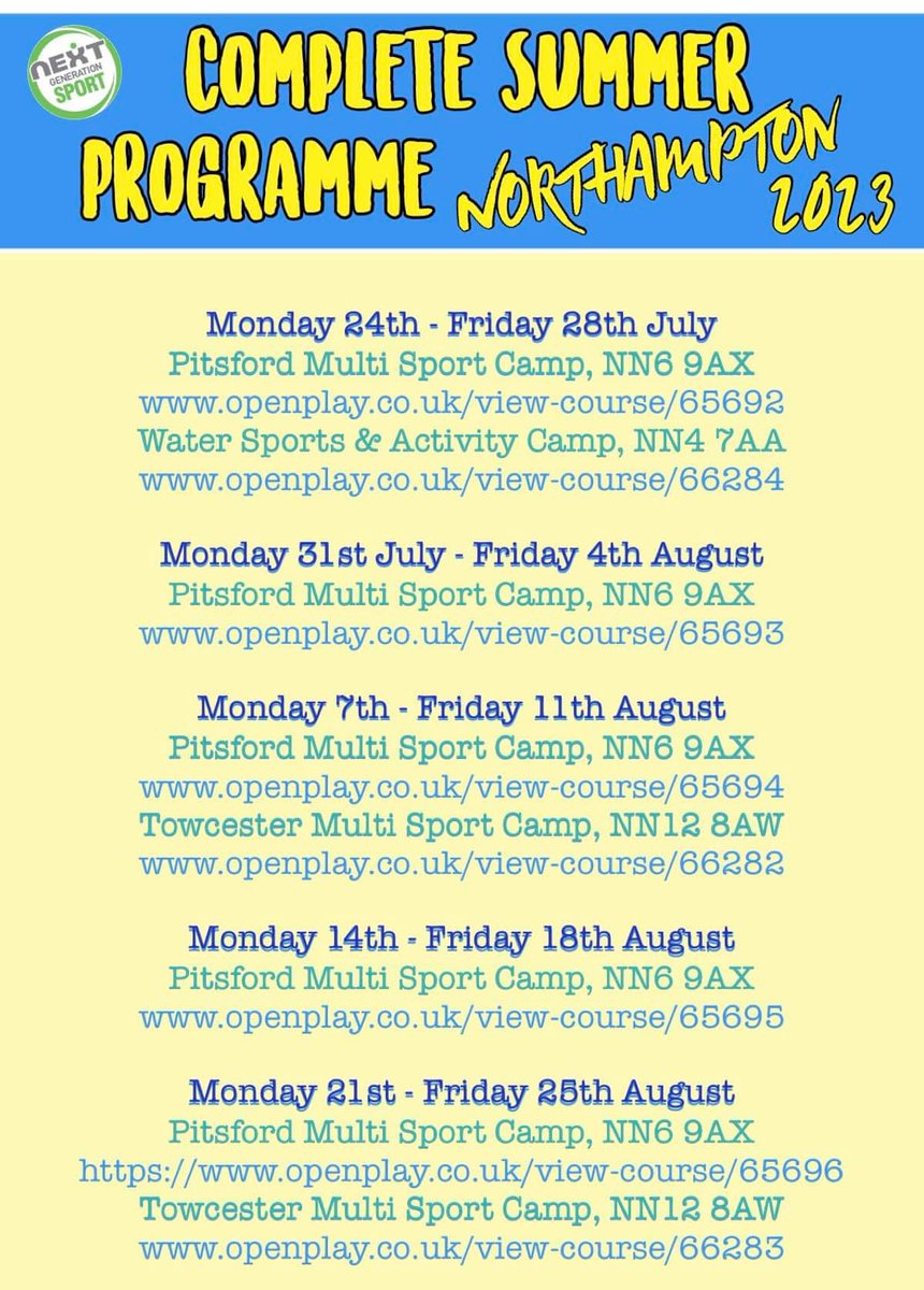 Huge summer in store for our Holiday Camps! We accept all vouchers and will have HAF places available.