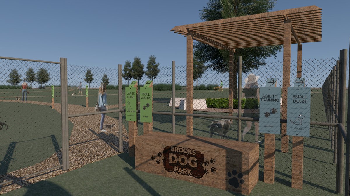 Have you completed the Brooks Dog Park Plans & Design Survey?! 🐶 Take a look at what it COULD look like! ➡️ engagebrooks.ca/en/brooks-dog-…