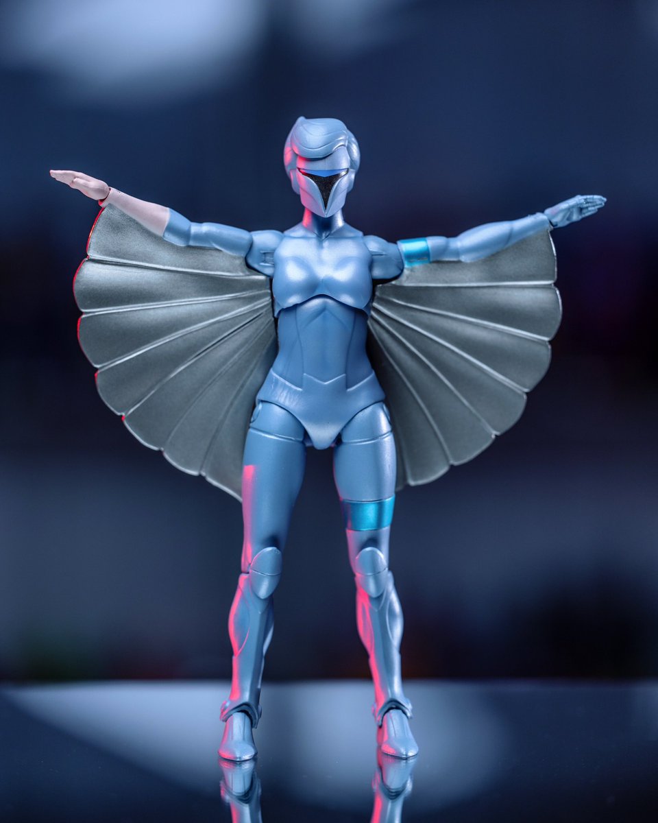 Here is a look at Silverhawks Steelheart from @super7.

#steelheart #stgsteelheart #emilyhart #super7 #silverhawks #silverhawksultimates #kenner #kennertoys #super7silverhawks #partlymetalpartlyreal #wingsofsilvernervesofsteel #80s #80scartoon #silverhawkscartoon #silverhawkstoys