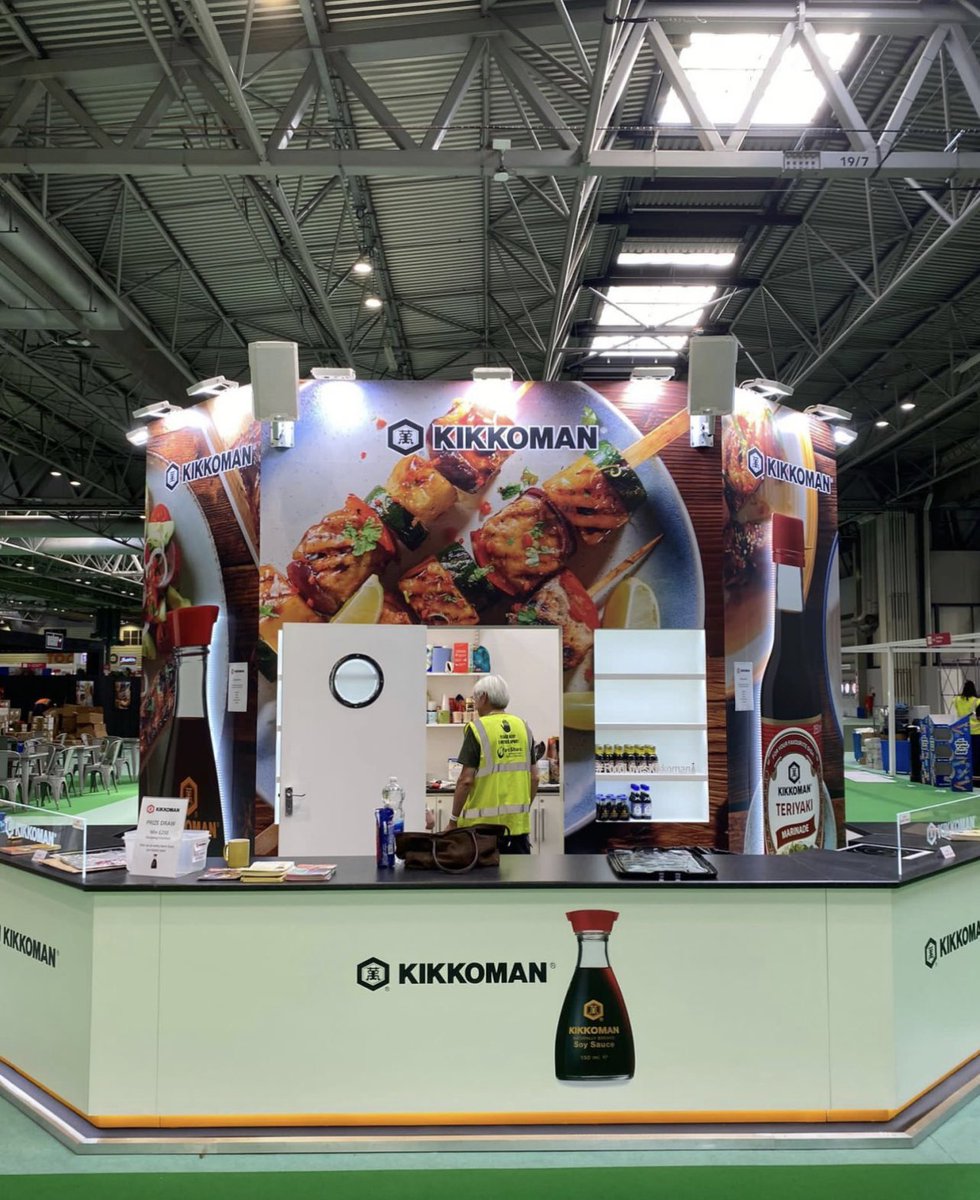 Check out the stand we have just built for <a href="/kikkomanuk/">Kikkoman UK</a> at the <a href="/BBCGoodFoodShow/">BBC Good Food Show</a> which is running until tomorrow!

As you can see, the stand is extremely saucy…LITERALLY! 👌

#bbcgoodfoodshow2023 #bbcgoodfood  #standdesign #design #stand #exhibition #exhibitions #exhibition2023