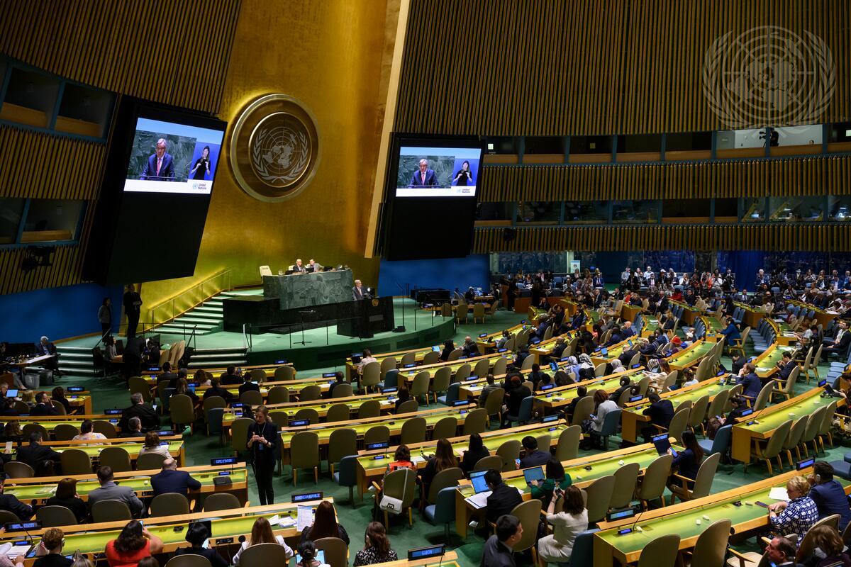 'We must do more to ensure the full inclusion and active participation of persons with #disabilities in all their diversity'.

-- @antonioguterres at the @UN #COSP16 
ℹ️ bit.ly/un-cosp16
#EveryoneIncluded #GlobalGoals #CRPD