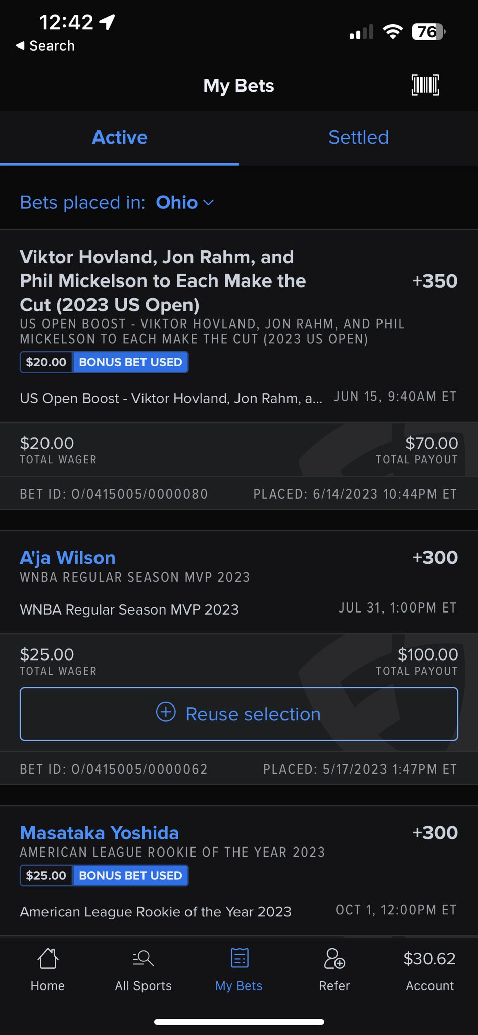 Happy Birthday Phil Mickelson! Have a great round today and make the cut! 