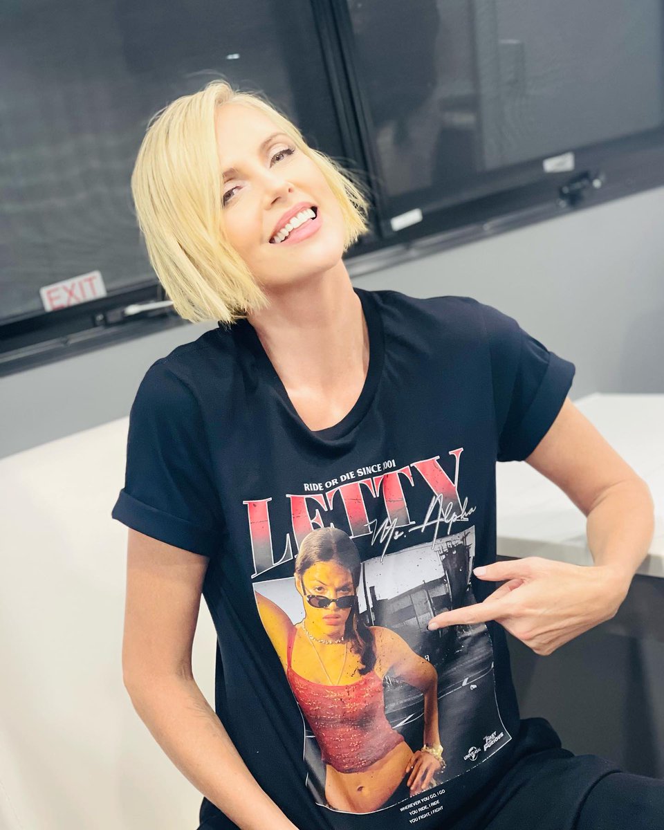 CTAOP's tweet image. 📷📷📷 Just ONE WEEK LEFT to match @CharlizeAfrica  and grab this sick @TheFastSaga @MRodOfficial #Letty shirt and the rest of this special #FastX merch collection! All net proceeds benefit CTAOP's programs in Southern Africa 💛 

SHOP: fastxstore.com