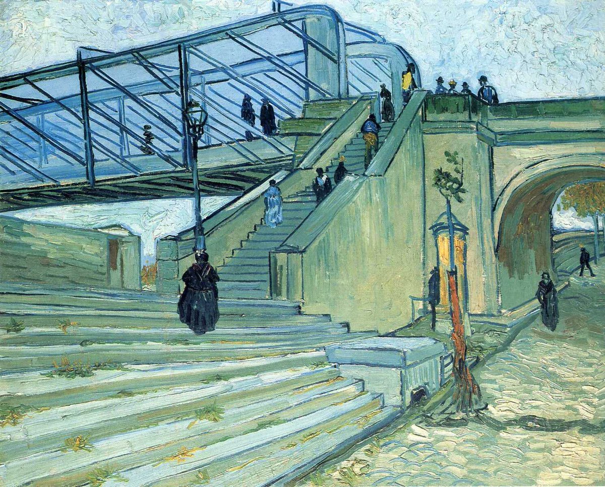 El puente Trinquetaille, 1888, Vincent Van Gogh