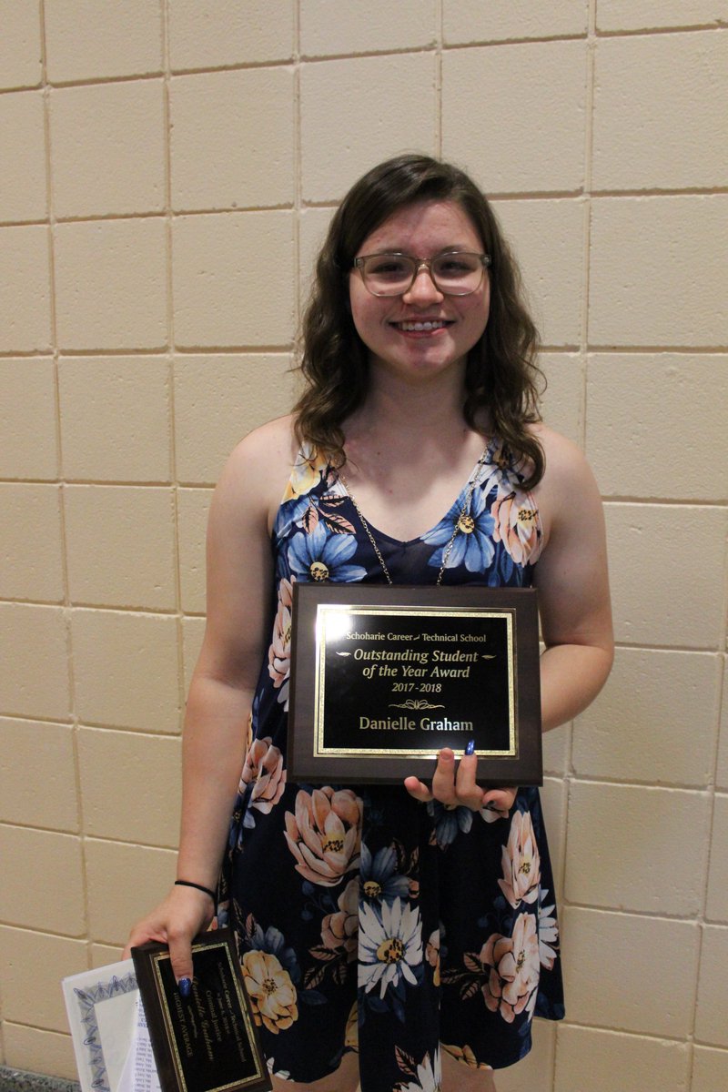 BOCES Career&Tech (@careertectweets) on Twitter photo Congrats to <a href="/CapRegionBOCES/">Capital Region BOCES</a> & <a href="/crcsdistrict/">C-R Central School District</a> grad Danielle Graham on being sworn in this week as a <a href="/nyspolice/">NewYorkStatePolice</a> Trooper.
Danielle is a grad of our Criminal Justice program and was #Classof2018 Outstanding Student of the Year on the Schoharie Campus!
<a href="/NYSLabor/">NYS Department of Labor</a> <a href="/BOCESofNYS/">BOCES of New York</a> Congrats to <a href="/CapRegionBOCES/">Capital Region BOCES</a> & <a href="/crcsdistrict/">C-R Central School District</a> grad Danielle Graham on being sworn in this week as a <a href="/nyspolice/">NewYorkStatePolice</a> Trooper.
Danielle is a grad of our Criminal Justice program and was #Classof2018 Outstanding Student of the Year on the Schoharie Campus!
<a href="/NYSLabor/">NYS Department of Labor</a> <a href="/BOCESofNYS/">BOCES of New York</a>