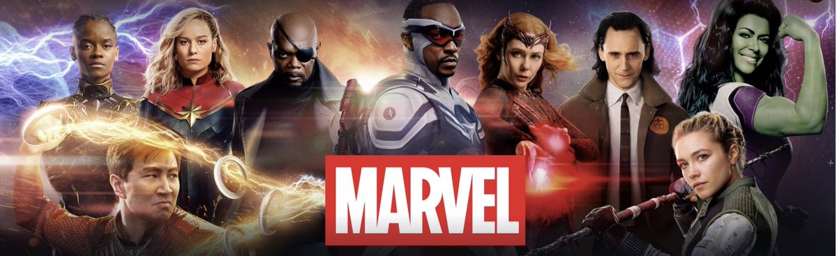 Disney Plus has updated its Marvel banner, which now features:

Shuri
Carol Danvers
Nick Fury
Shang-Chi
Sam Wilson
Wanda Maximoff
Loki 
Yelena Belova
Jennifer Walters