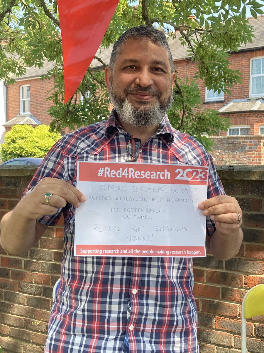 MummifiedMummy's tweet photo. @NIHRCRN_TVSM Wearing red and sharing why we support research at #NewReadingPCN
#Red4Research
#BePartofResearch https://t.co/Qz6aIcCkRz