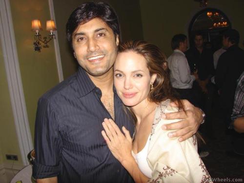 #AngelinaJolie #FlashbackFriday after shoot party -with co-star Adnan Siddiqui from A Mighty Heart 
“A Mighty Heart will always hold an indisputably prized place in my heart for professional and personal reasons,” said Adnan.