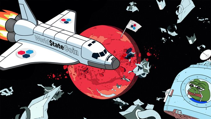 FtsMerchant's tweet image. NEW COIN $WSC EXPLODED 1812% AND HELD THE #1 SPOT IN CoinMarketCap &amp;amp; CoinGecko TOP GAINERS FOR OVER 48 HOURS Why chase fading MEMEs when you can be on board of this moonshot? Join: wsc.theworldstate.io #crypto #NFT #bitcoin #ETH #matic #Metaverse #defi #moonshot #meme #PEPE