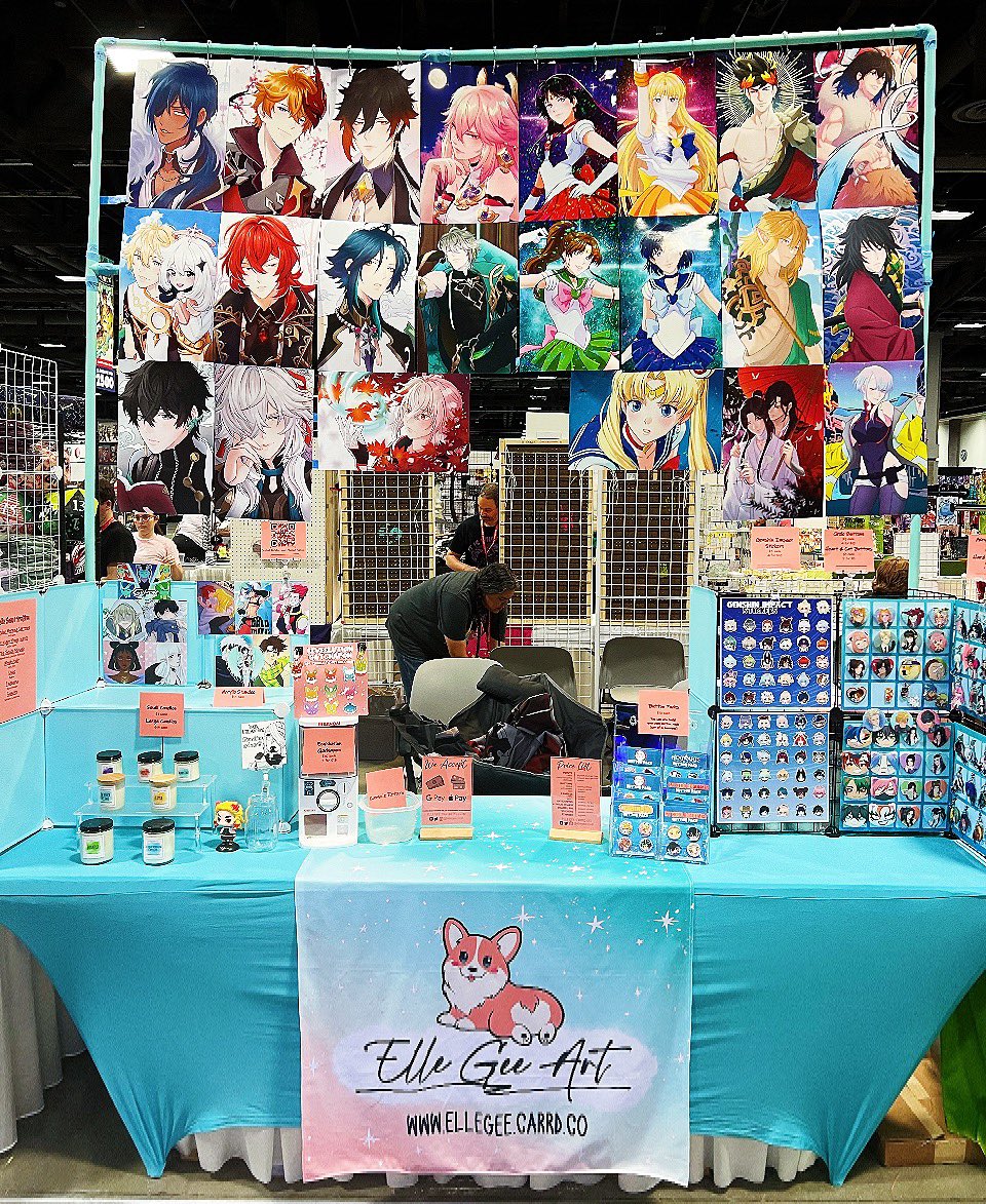 ellegee2018's tweet image. I’m at AwesomeCon 2023 this weekend! Booth J16. 
#awesomecon #awesomecon2023