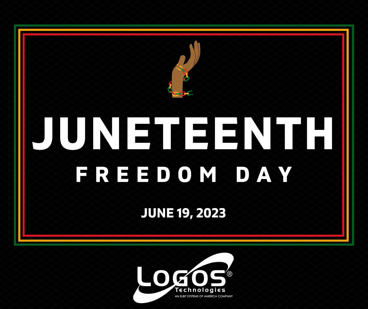 LogosTechLLC's tweet image. Juneteenth represents freedom, resilience, and the enduring pursuit of equality. It is a time to reflect on the progress made and the work that still lies ahead in creating a more just and inclusive society.

#Logos #Juneteenth