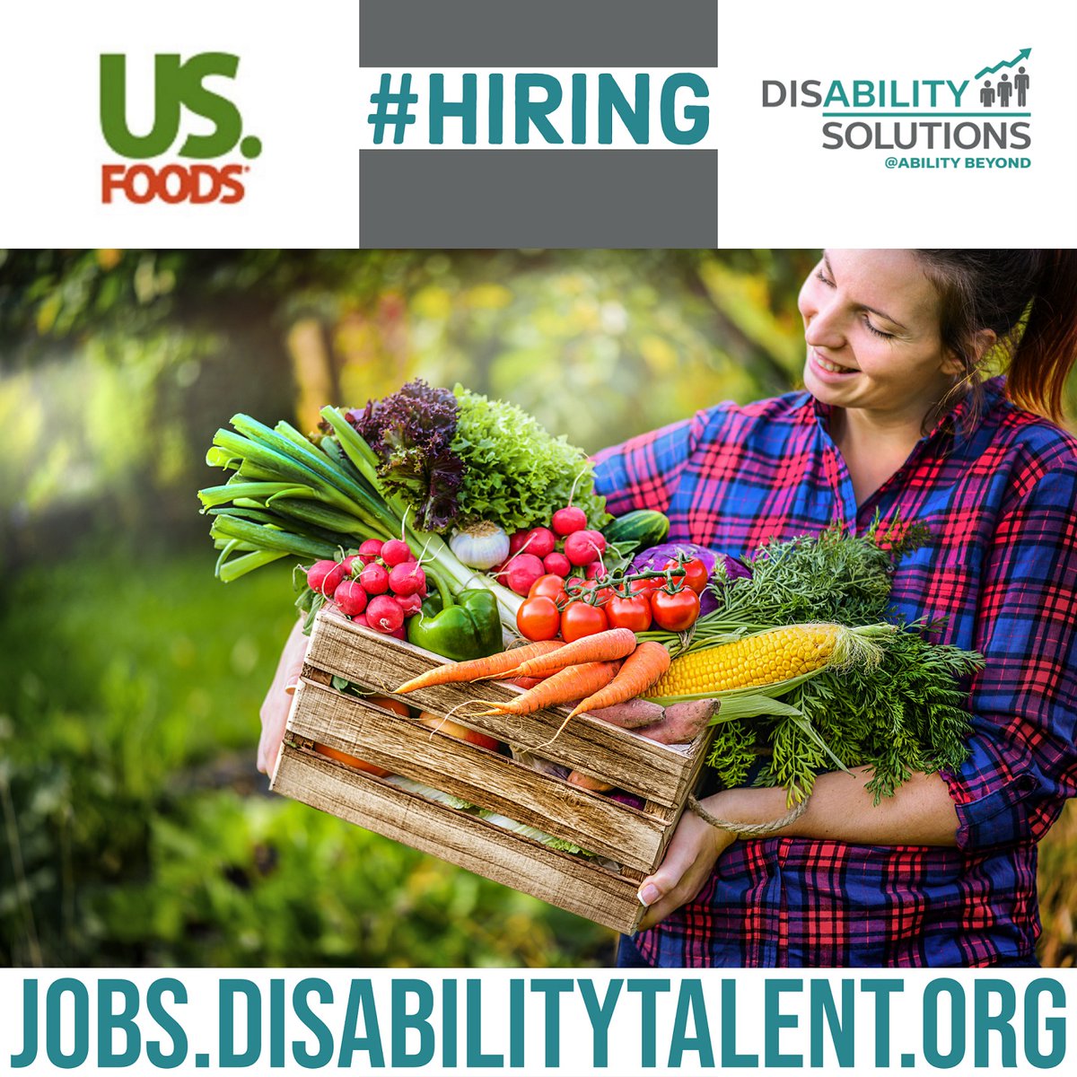 @USFoods is hiring! 
Apply now on the @DSTalentatWork Career Center here 
hubs.ly/Q01Twcwl0

Sign up for a free account and have alerts sent to you notifying of new jobs in your area here:hubs.ly/Q01Twbr20

#Hiring #Disability #DisabilityEmployment