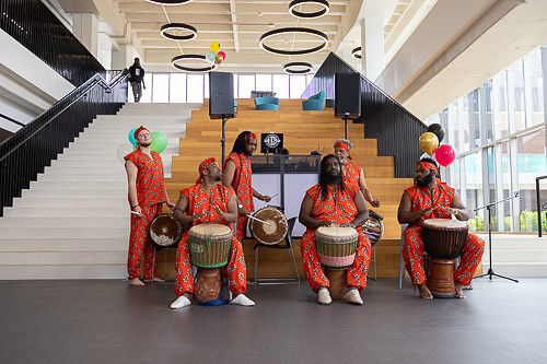 TriCedu's tweet image. Our campuses celebrated #Juneteenth this week with food, film screenings and dancing. Take a look at the celebration from our Metro Campus, and thanks to @djapoarts for the performance!
