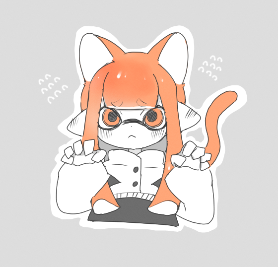 インクリング ,イカガール(スプラトゥーン) 「はよねろ」|のあめむ ५✍のイラスト