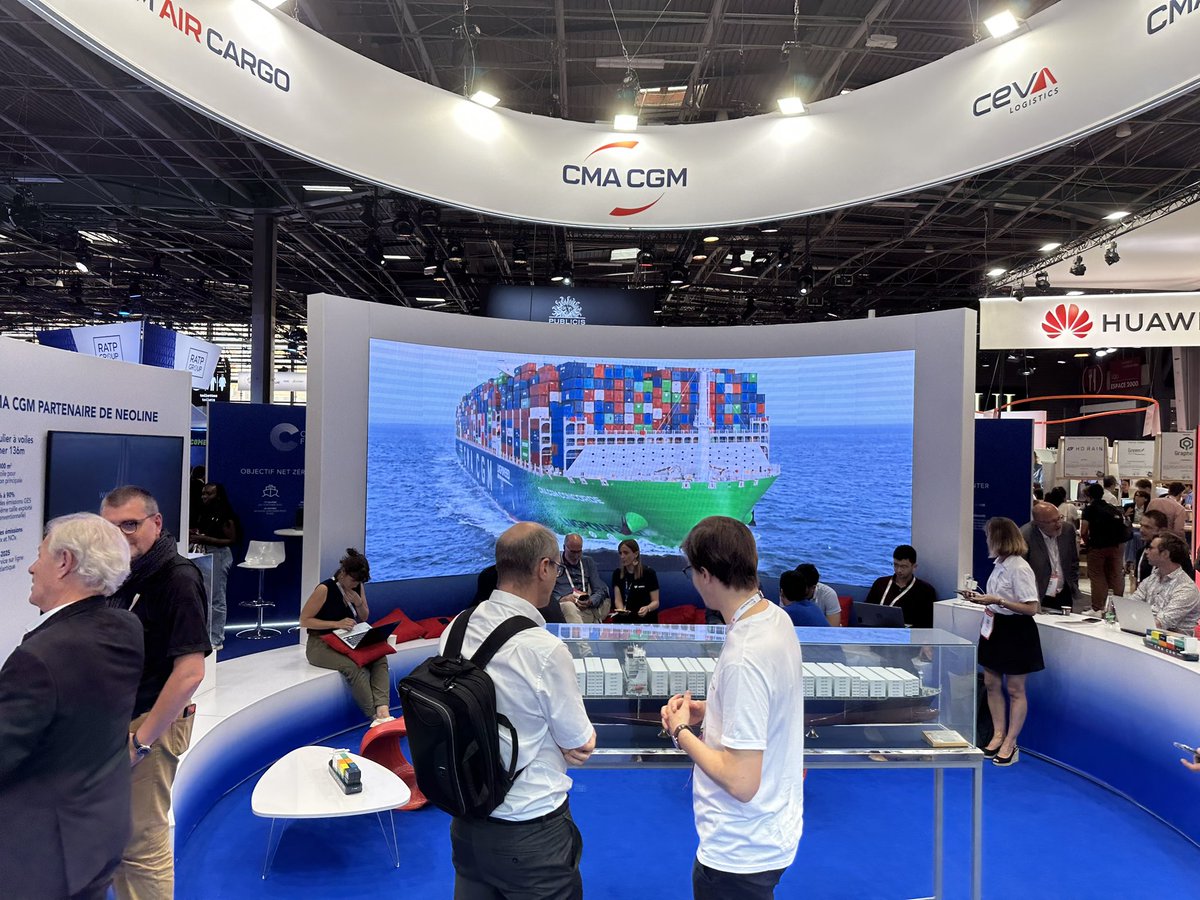 Ramon Fernandez (@rfernandez) on Twitter photo #VivaTech toujours vivifiant ! Un plaisir d’y revenir avec pour la première fois un stand <a href="/cmacgm/">CMA CGM Group</a> qui illustre le rôle de l’innovation et du soutien aux #startups dans nos activités #shipping #transport #logistique 🚀 #VivaTech toujours vivifiant ! Un plaisir d’y revenir avec pour la première fois un stand <a href="/cmacgm/">CMA CGM Group</a> qui illustre le rôle de l’innovation et du soutien aux #startups dans nos activités #shipping #transport #logistique 🚀