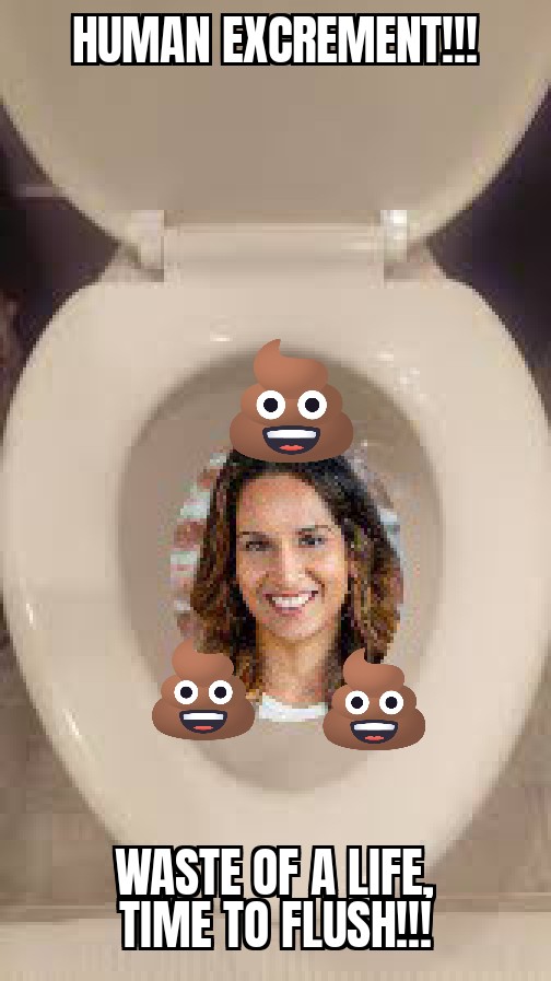 @dbongino Post this one Dan she needs to be flushed!!!