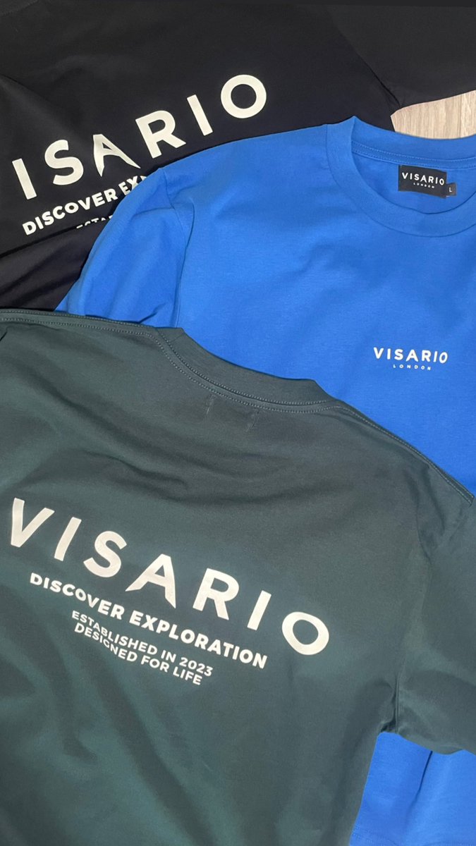 Next up, over @VisarioClothing 

The Discover Exploration Range. Featuring; Thames Blue and Heath Green. 

#visario #discoverexploration #London #thames #hampsteadheath