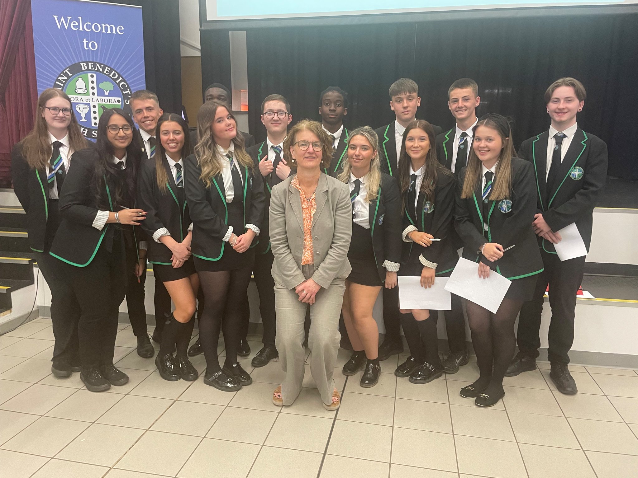 St Benedict's High School on Twitter "Well done to the 15 pupils who entered our selection