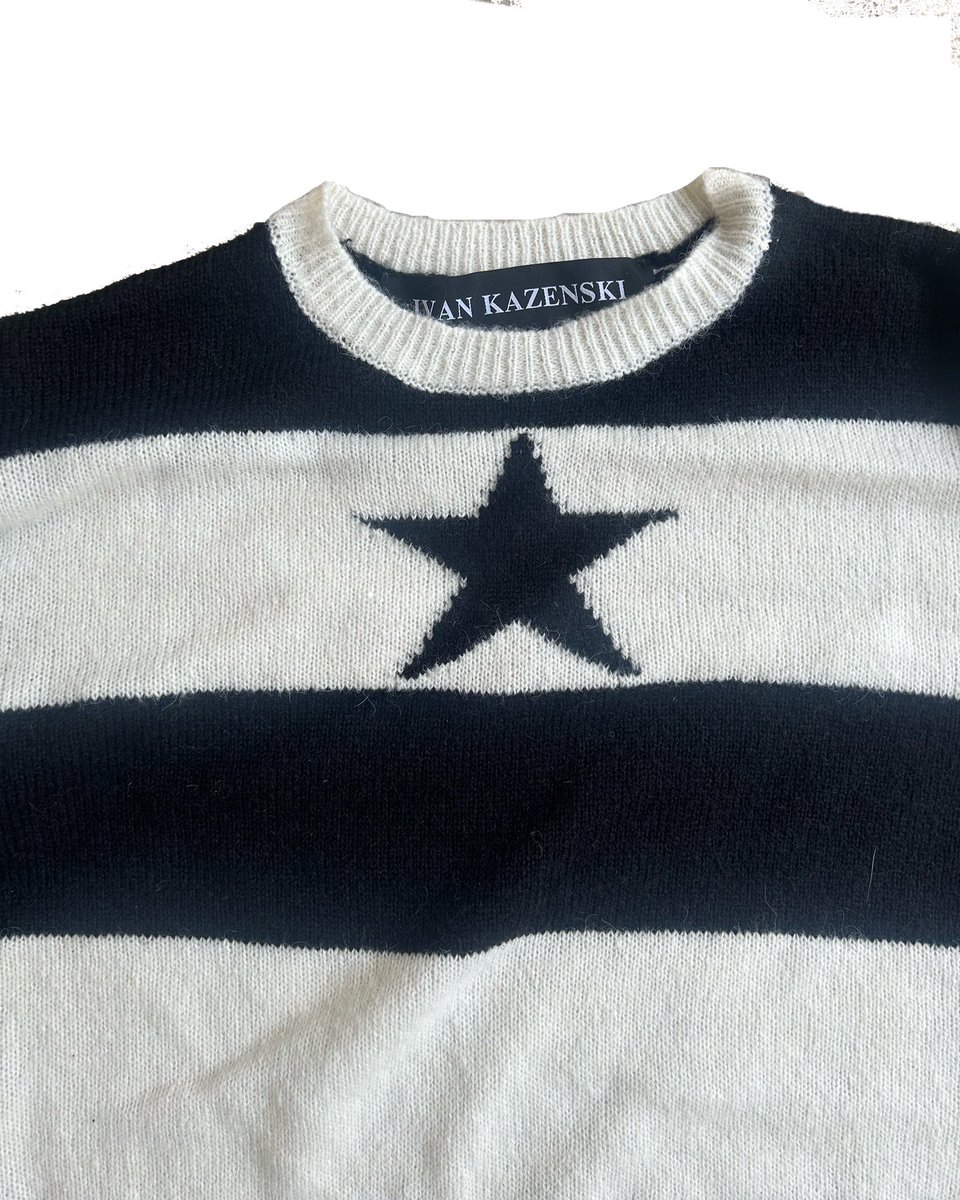 ivankazenski's tweet photo. ‘Star Knit’
Second Piece From Our ‘Chemicaled Romance’ Show

Available Now https://t.co/852np8VDp2