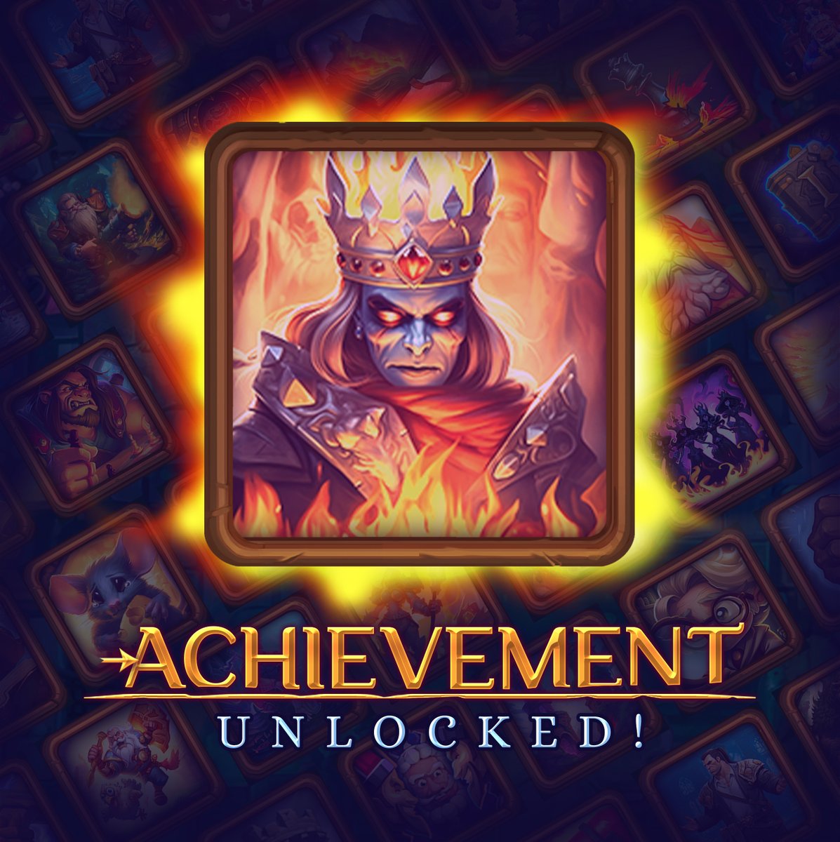 Revealing 15/64 "Burning Man" 🏆🔥 
Light the chessboard, defeat the enemy King with fire! Our homage to the transformative #BurningMan festival! 
💥 Ignite your strategy, burn bright on the path to victory! 💪👑🎆
#DarkChess #IndieGame #AchievementUnlocked #FieryCheckmate