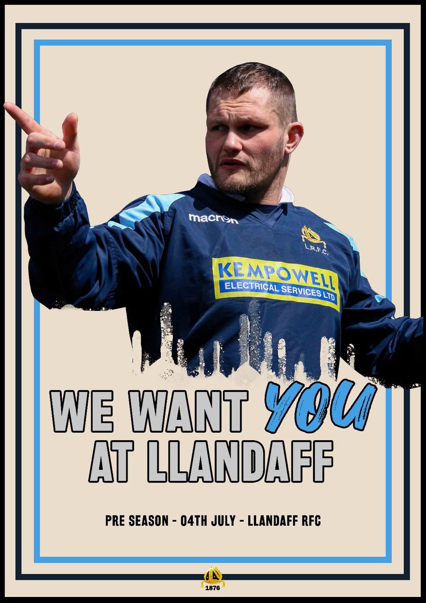 Llandaff_RFC's tweet image. 𝙁𝙖𝙣𝙘𝙮 𝙖 𝙣𝙚𝙬 𝙘𝙝𝙖𝙡𝙡𝙚𝙣𝙜𝙚?

𝘗𝘳𝘦 𝘴𝘦𝘢𝘴𝘰𝘯 𝘬𝘪𝘤𝘬𝘴 𝘰𝘧𝘧 𝘛𝘶𝘦𝘴𝘥𝘢𝘺 4𝘵𝘩 𝘑𝘶𝘭𝘺

𝟭𝟴:𝟯𝟬 ⏰ 

Llandaff RFC are always welcoming to new &amp;amp; old players joining 

Anyone after more info drop us a DM 📲

#LRFC | #UPPADAFF