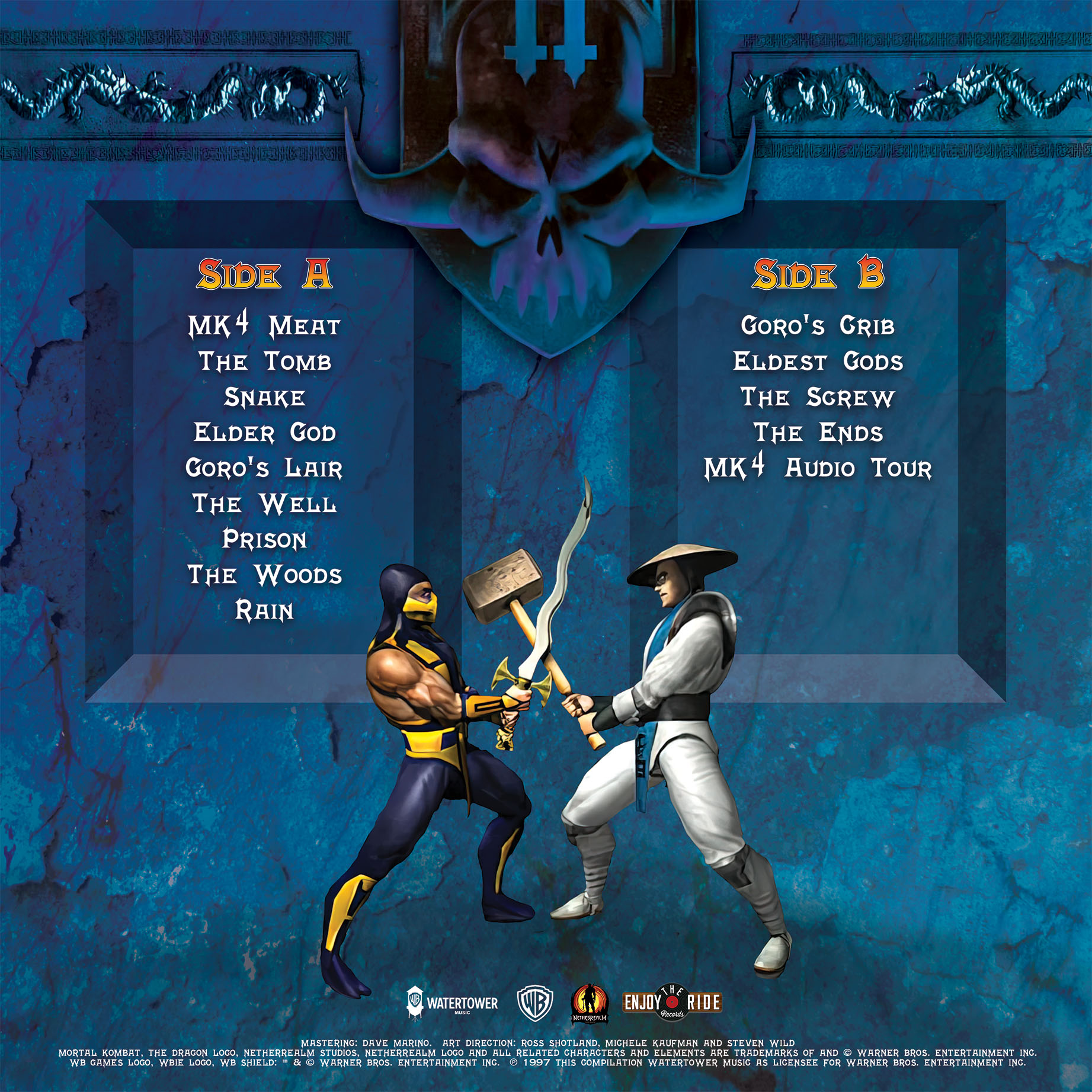 Broke Horror Fan on X: Finish him with @EnjoytherideRES's Mortal Kombat  4 vinyl soundtrack:   / X