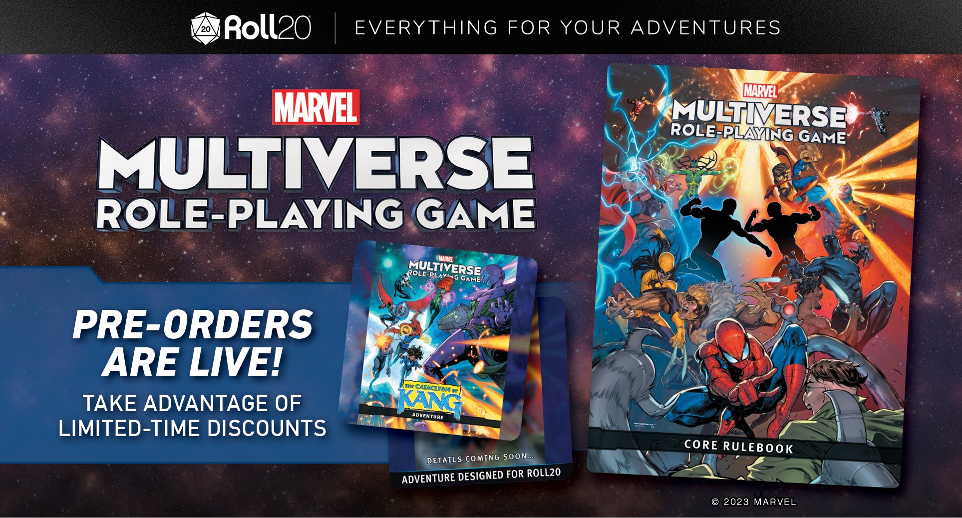 Marvel Multiverse RPG: Core Rulebook Bundle