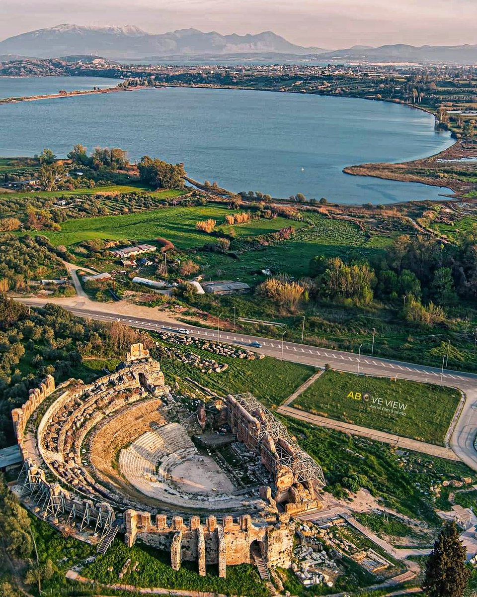 The Roman theater οf Nicopolis/Epirus, built by Augustus in the 1st c. BC and renovated later by the Emperor Hadrian during the 2nd c. AD.