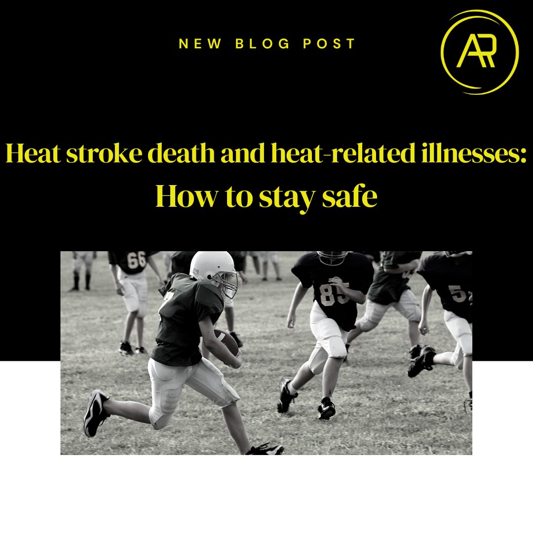 The hot summer months are upon us and keeping your body cool is one of our biggest concerns. Read our newest blog at lawdefined.com/heat-stroke-de… on how to keep you safe from heat stroke. #heatstroke #heatstrokekills #heatstrokeawareness #heatstrokeprevention #heatstrokeweather