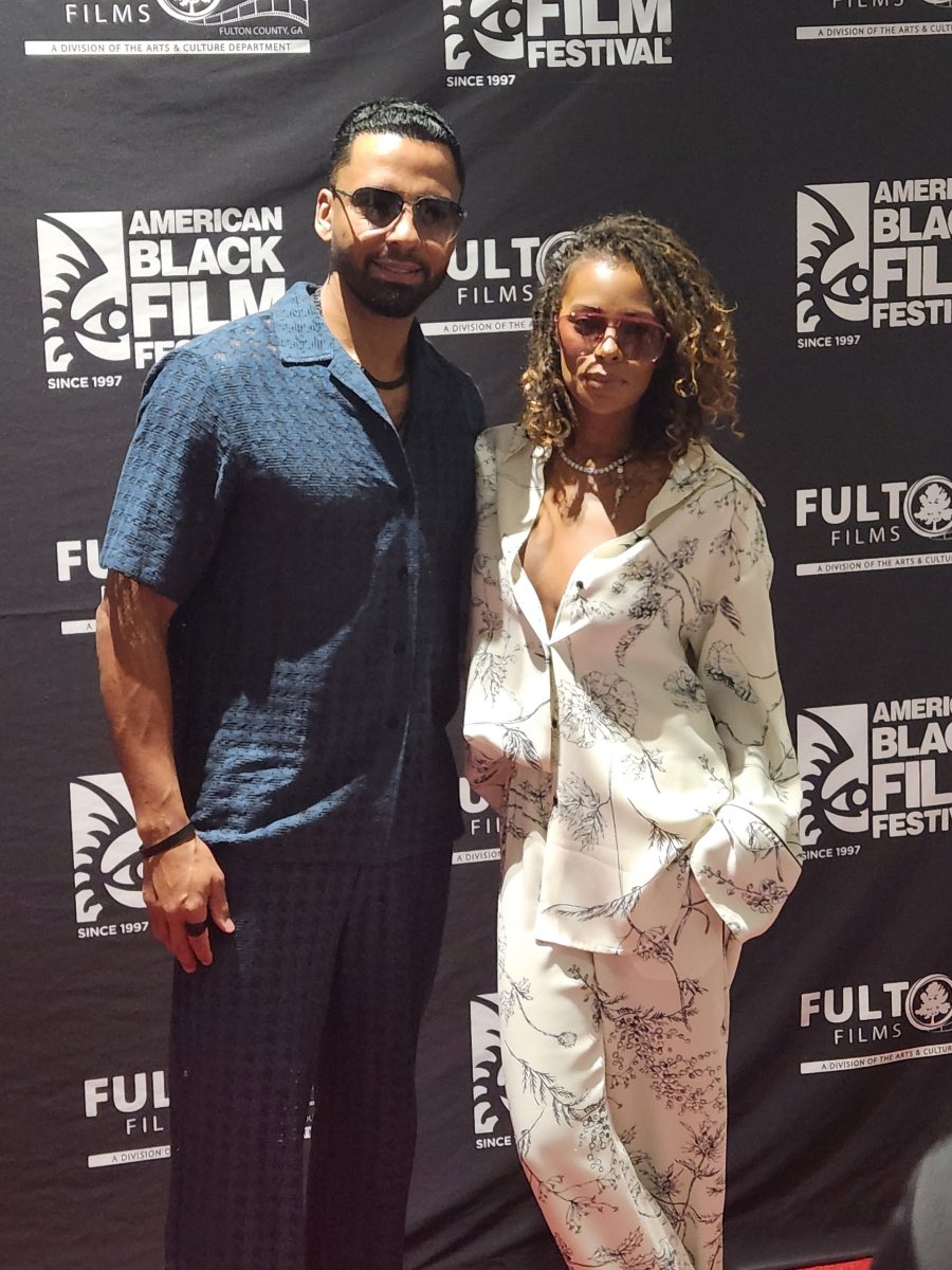 FultonFilmsGA's tweet photo. #Update from 🌴Miami #ABFF2023 ⭐️@EvaMarcille tells us what’s next for her while on stage with @FultonFilmsGA @ABFF for “Production in the Heart of the Peach.” 🍑 🎤Let’s listen to the model/actress/writer. 🔊
🎥🎬
@FultonInfo
@FutonArts
#FilmedInFulton
#CoolPeopleHotContent https://t.co/TXyV6Vjr7T