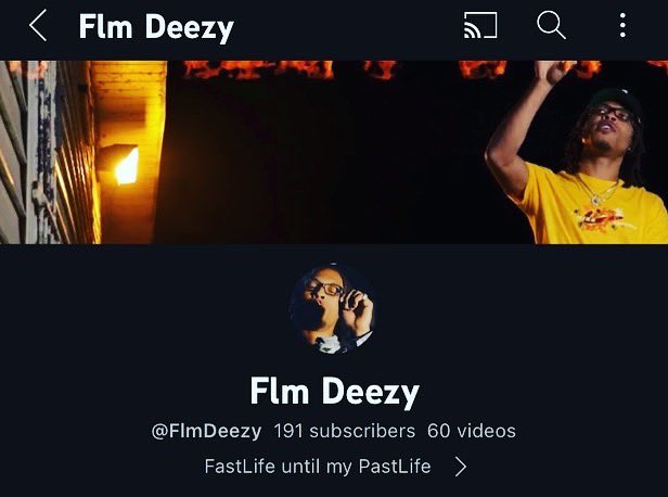 FlmDeezy's tweet photo. Go run to my YouTube https://t.co/5jVpE4f0ik