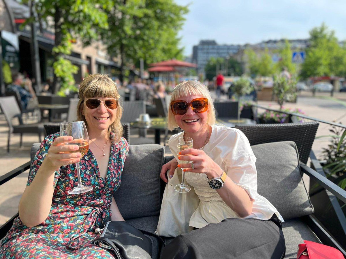 Celebrating great conference days in Helsinki on "Democracy in transition" #KAHIFI2023