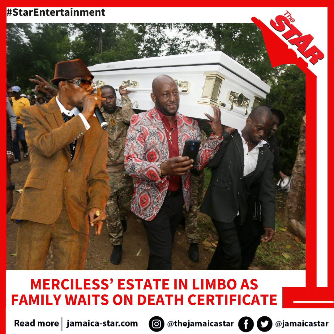 #StarEntertainment: Almost one year after the death of Merciless, his family is yet to receive his death certificate. According to his sister, Claire Howell, this is causing a hold up in completing vital business transactions related to the his estate.
rb.gy/6mazy