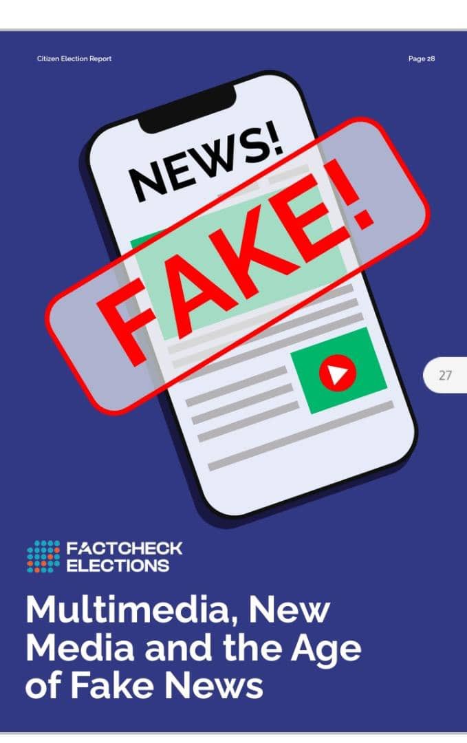 .@ZikokoCitizen was our biggest partner during the #2023elections fact-checking, and we have since upheld impactful collaborations. 

We’re proud to have contributed to Zikoko’s latest “Citizen Election Report” from the lens of Multimedia, New Media & Age of Fake News in Nigeria.
