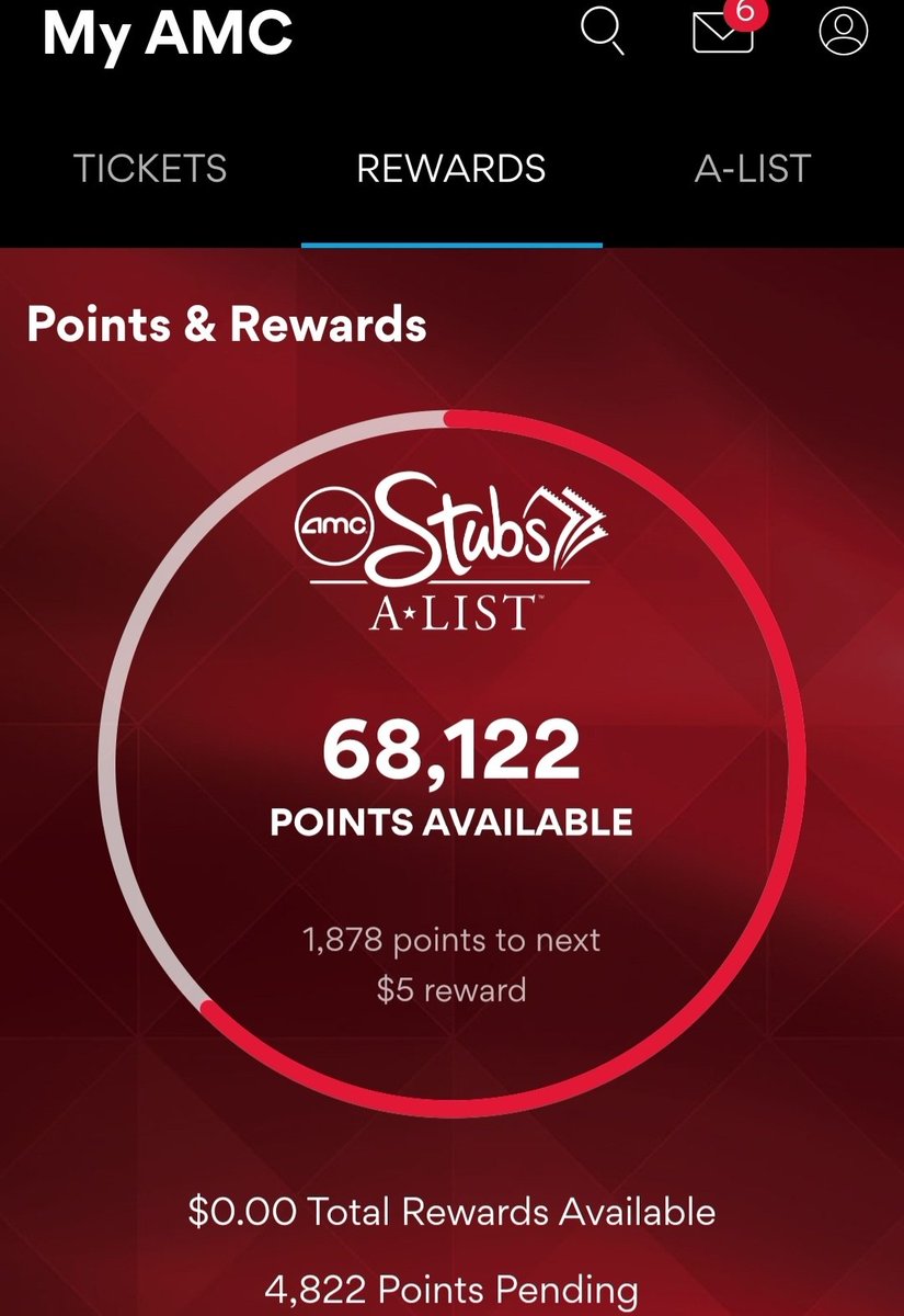Tcozze508's tweet photo. Points check....

I use my #AMCVisaCard for everything!

#ApesTogetherStrong $AMC #AMC #A_List @CEOAdam https://t.co/6wVGbWp0HR