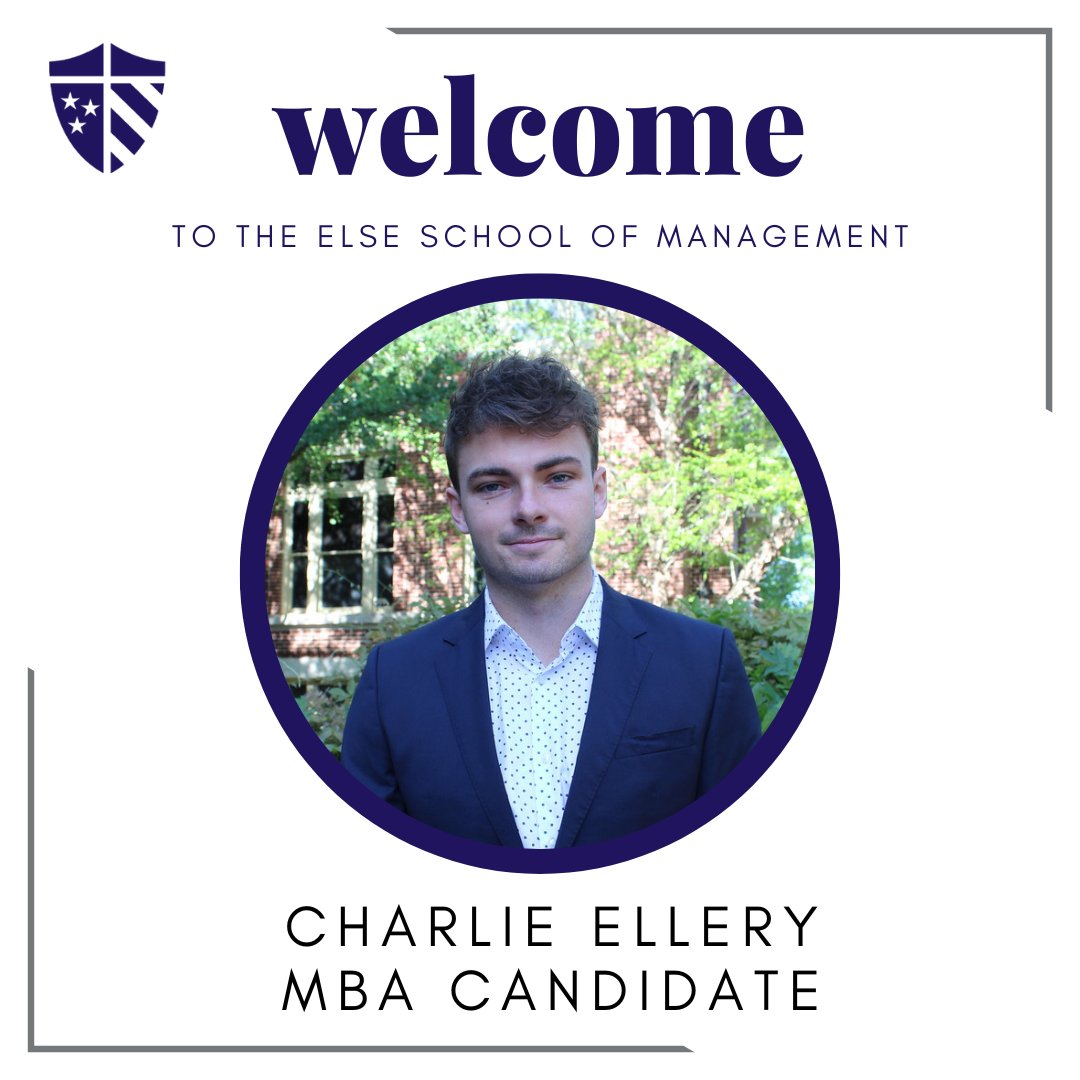 We're pleased to welcome Charlie Ellery, 2024 MBA candidate, to the Else School of Management!

#Millsaps #ElseSchool #WhyLearnAnywhereElse #MillsapsMBA #MBA #Business